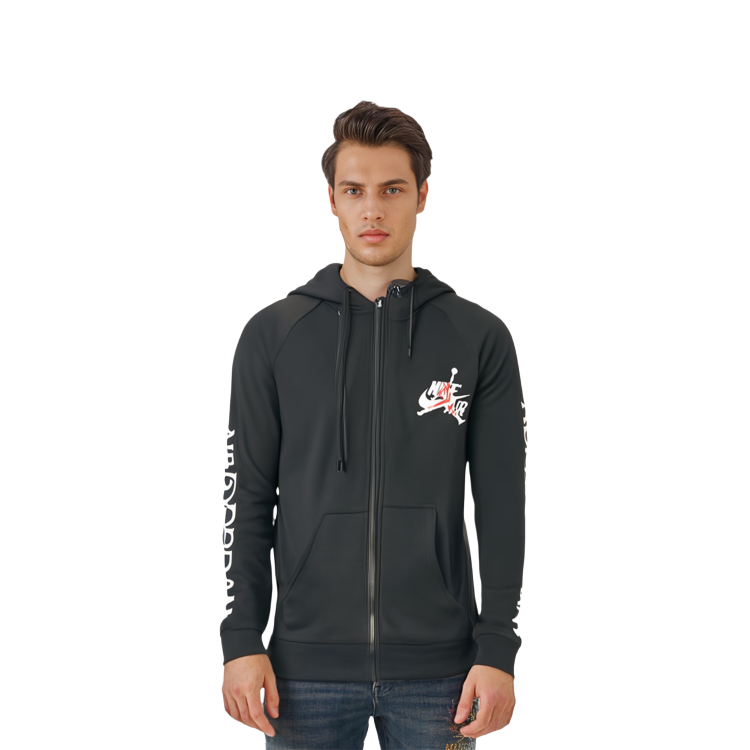 Jordan Air Basketball Hoodie Jacket Black CK2224-010 圖 8