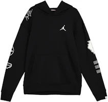 Jordan Air Black Pullover Hoodie Casual Training Sweatshirt FN4617-010 Jordan Air Black Pullover Hoodie Casual Training Sweatshirt FN4617-010