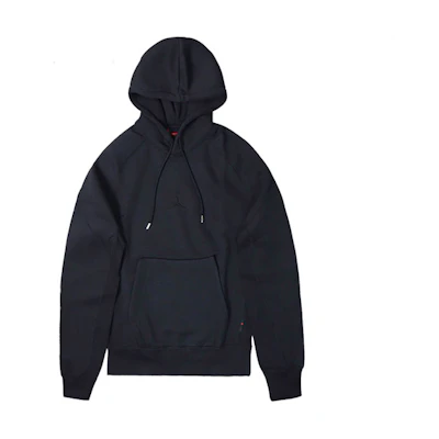 Jordan Air Embroidered Fleece Pullover Hoodie Black CD8727-010