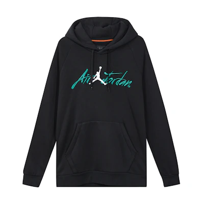 Jordan Air Fleece-Lined Pullover Hoodie Black AV6006-010