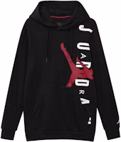 Jordan Air Fleece Hoodie Black CD5871-010 Jordan Air Fleece Hoodie Black CD5871-010