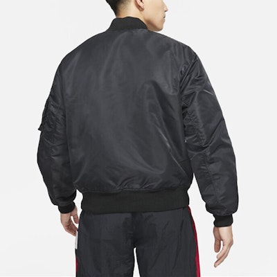 Jaket Baseball Boleh Balik Jordan Air Flight Hitam CV2243-010 Shop Jaket Baseball Boleh Balik Jordan Air Flight Hitam CV2243-010