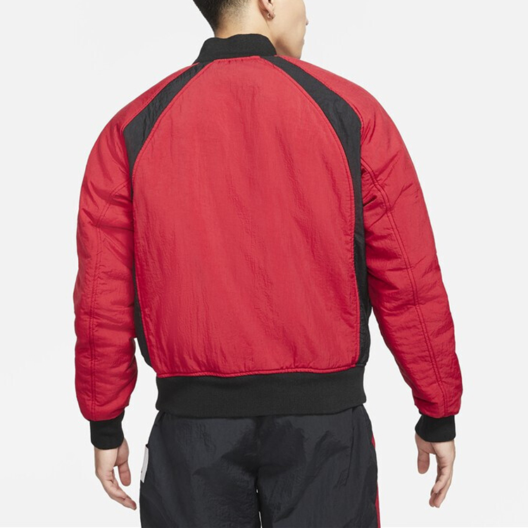 Details for Jaket Baseball Boleh Balik Jordan Air Flight Hitam CV2243-010