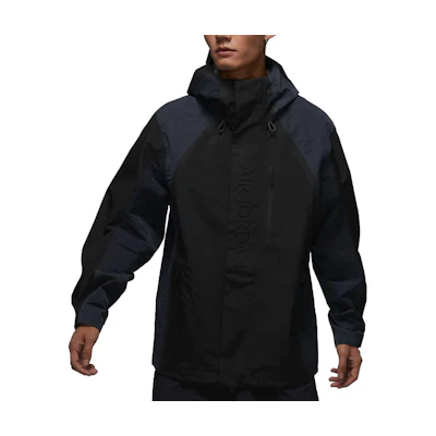Jordan Air GORE-TEX Waterproof Soft Zip Long Sleeve Jacket Gray Black FV7216-045