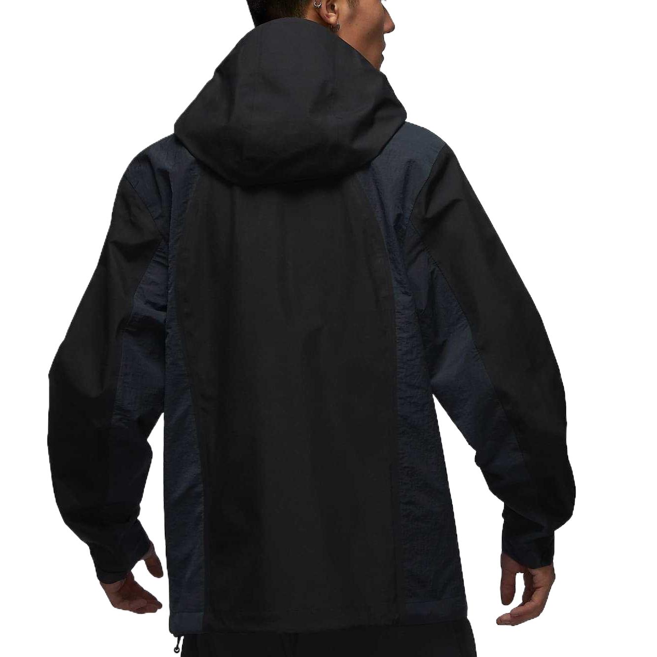 Lookbook Jordan Air GORE-TEX  Waterproof Soft Zip Long Sleeve Jacket Gray Black FV7216-045