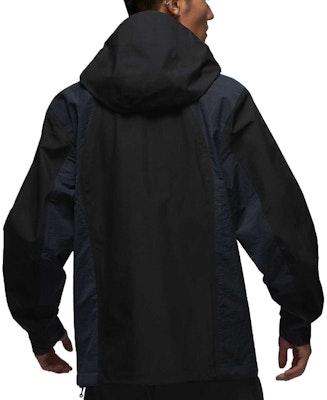 Jordan Air GORE-TEX Waterproof Soft Zip Long Sleeve Jacket Gray Black FV7216-045 Lookbook Jordan Air GORE-TEX Waterproof Soft Zip Long Sleeve Jacket Gray Black FV7216-045