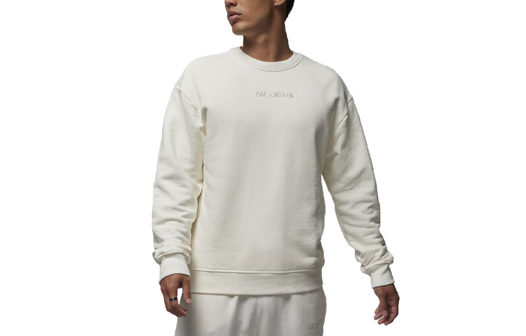 Jordan Air Jordan 1 Logo Crewneck Sweatshirt Off-White FJ7789-133