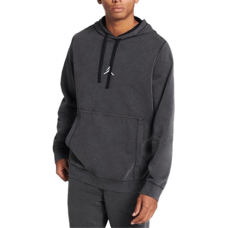 Jordan Air Jordan Dri-FIT Embroidered Logo Pullover Sweatshirt Grey () DA9860-010