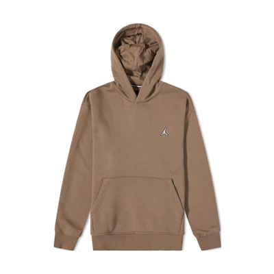 Jordan Air Jordan Essentials Popover Brown Hoodie with Embroidered Logo DQ7466-274