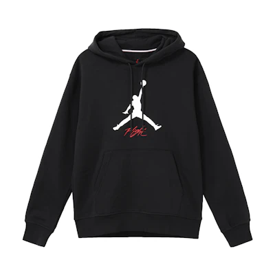 Jordan Air Jordan Fleece Logo Print Hoodie Casual Long Sleeve FD7546-010