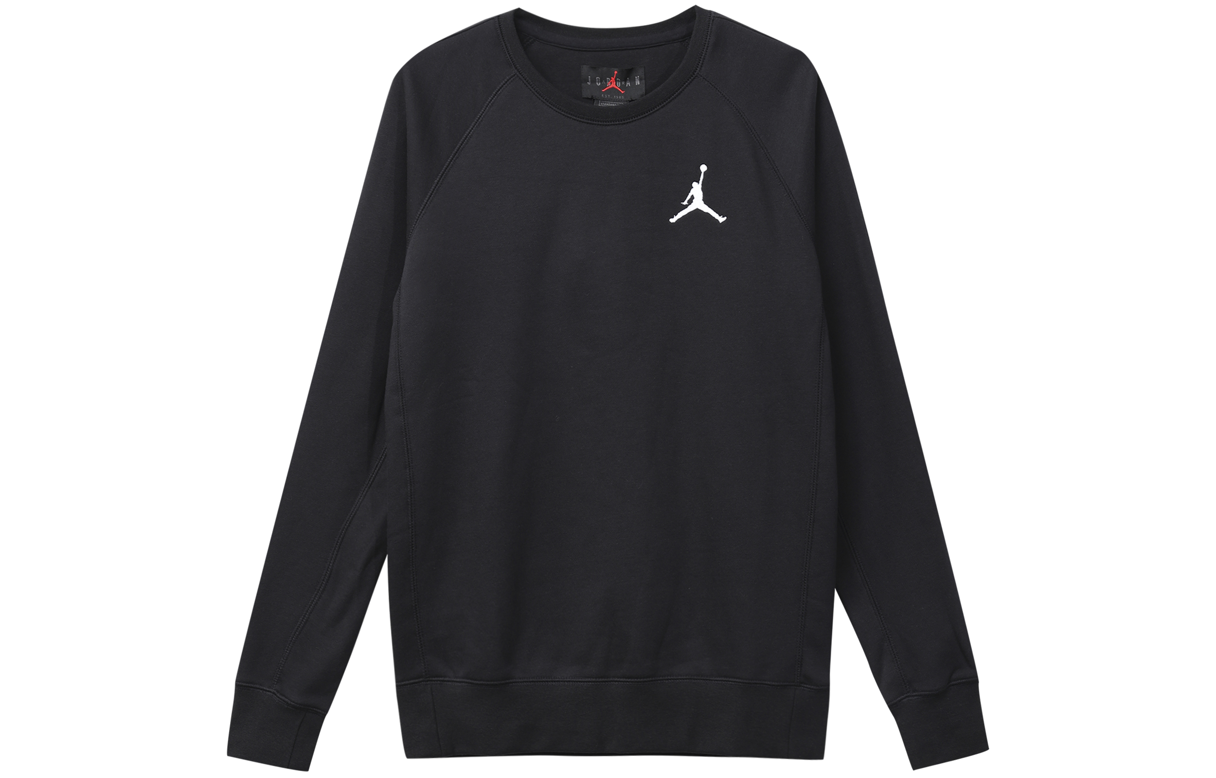 Jordan Air Jordan Fleece Pullover Crewneck Sweatshirt Winter Black () DC6716-010