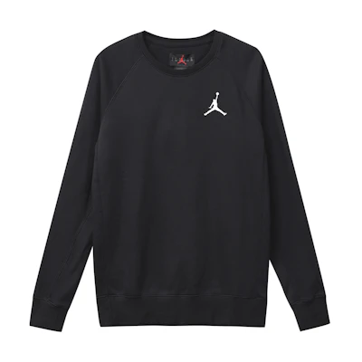 Jordan Air Jordan Fleece Pullover Crewneck Sweatshirt Winter Black () DC6716-010