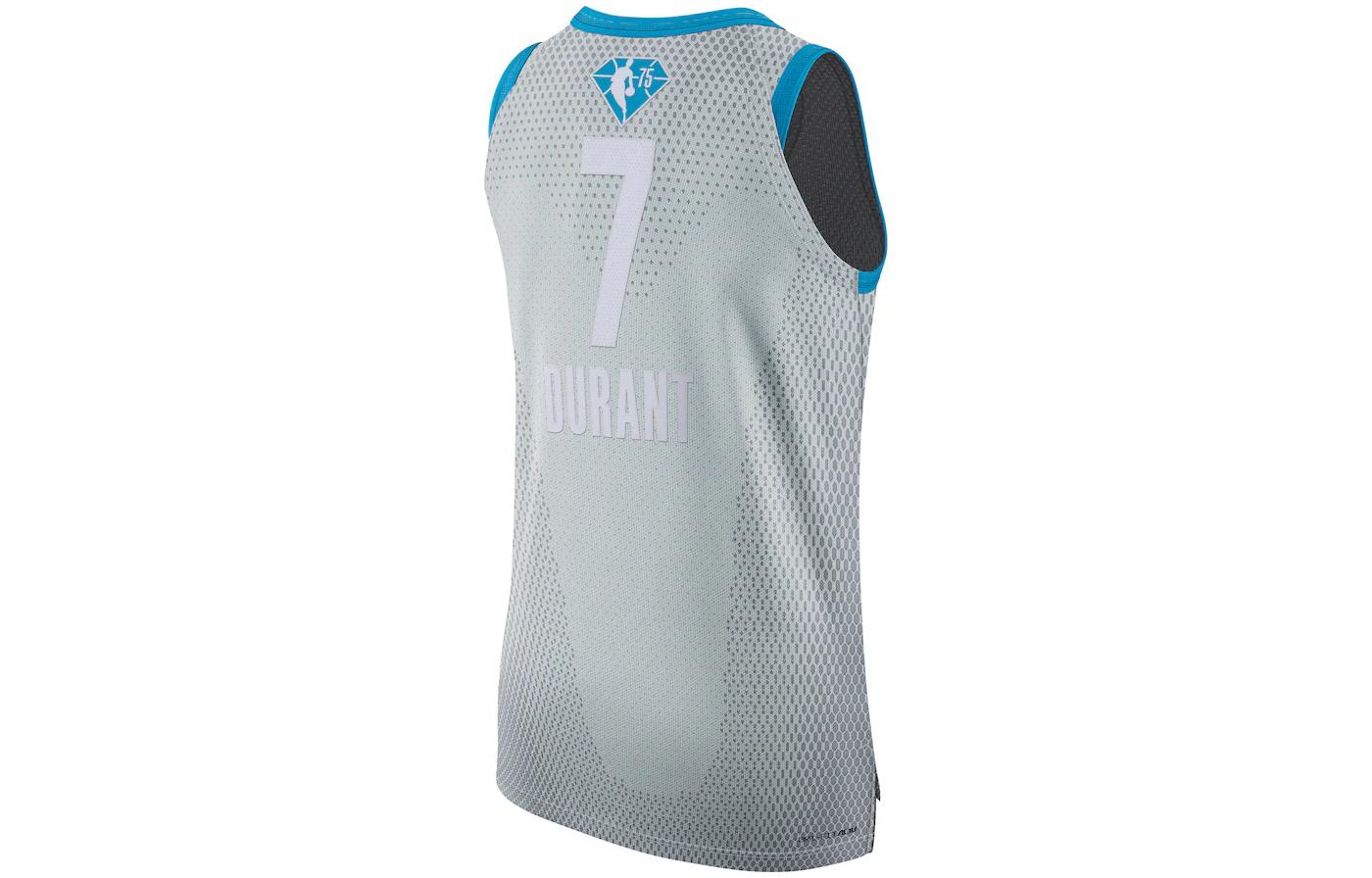 Lookbook Jordan Air Jordan x NBA 全明星賽 2022 Durant #7 灰色男款籃球背心球衣 DH8030-012