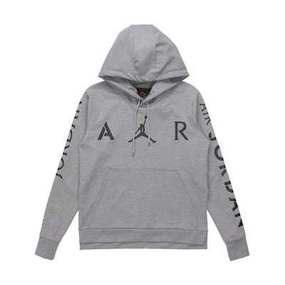 Jordan Air Letter Logo Hoodie Grey CK1345-091