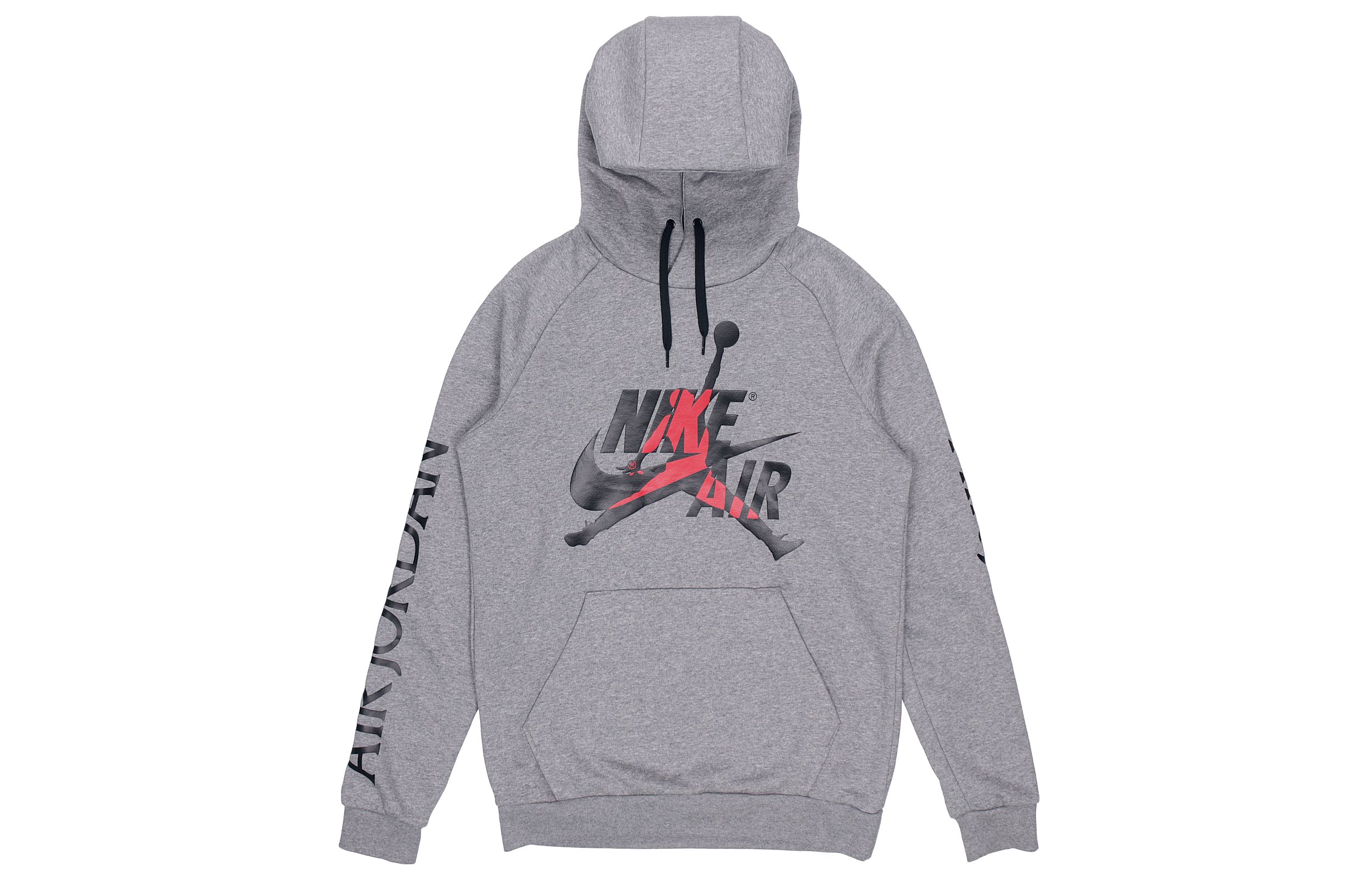 Jordan Air Letter Logo Pullover Hoodie Unisex Gray DH9505-091