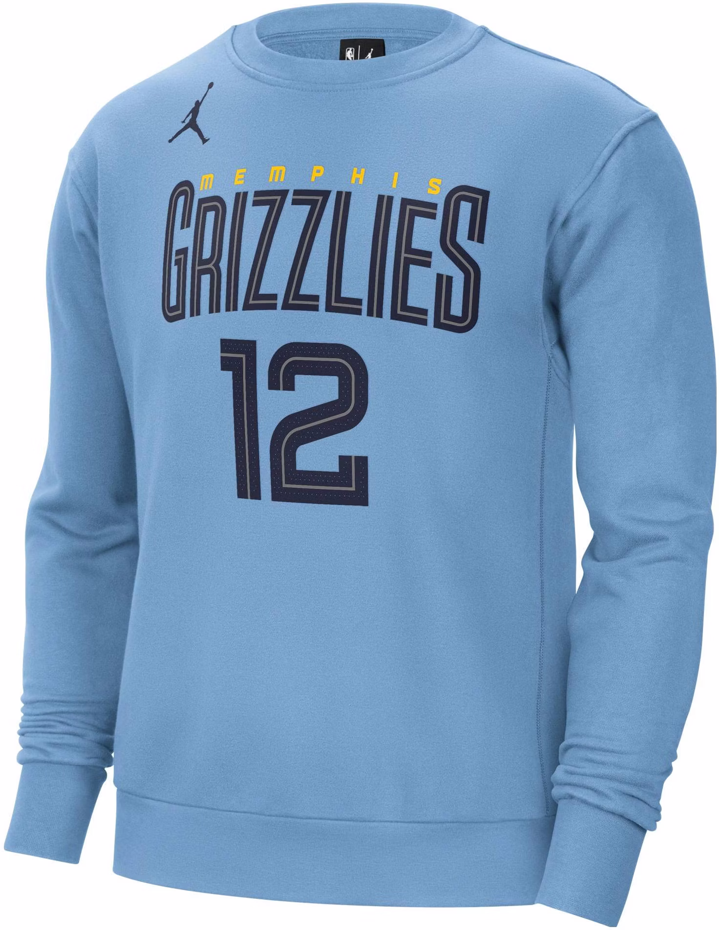 jordan-air-nba-memphis-grizzlies-ja-morant-fleece-crewneck-light-blue-dz-0610-422