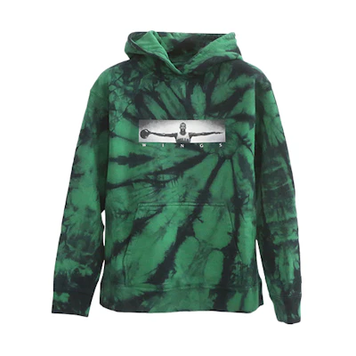 Jordan Air All-Star Weekend Artist Retro Print Pullover Hoodie Green CW1125-312