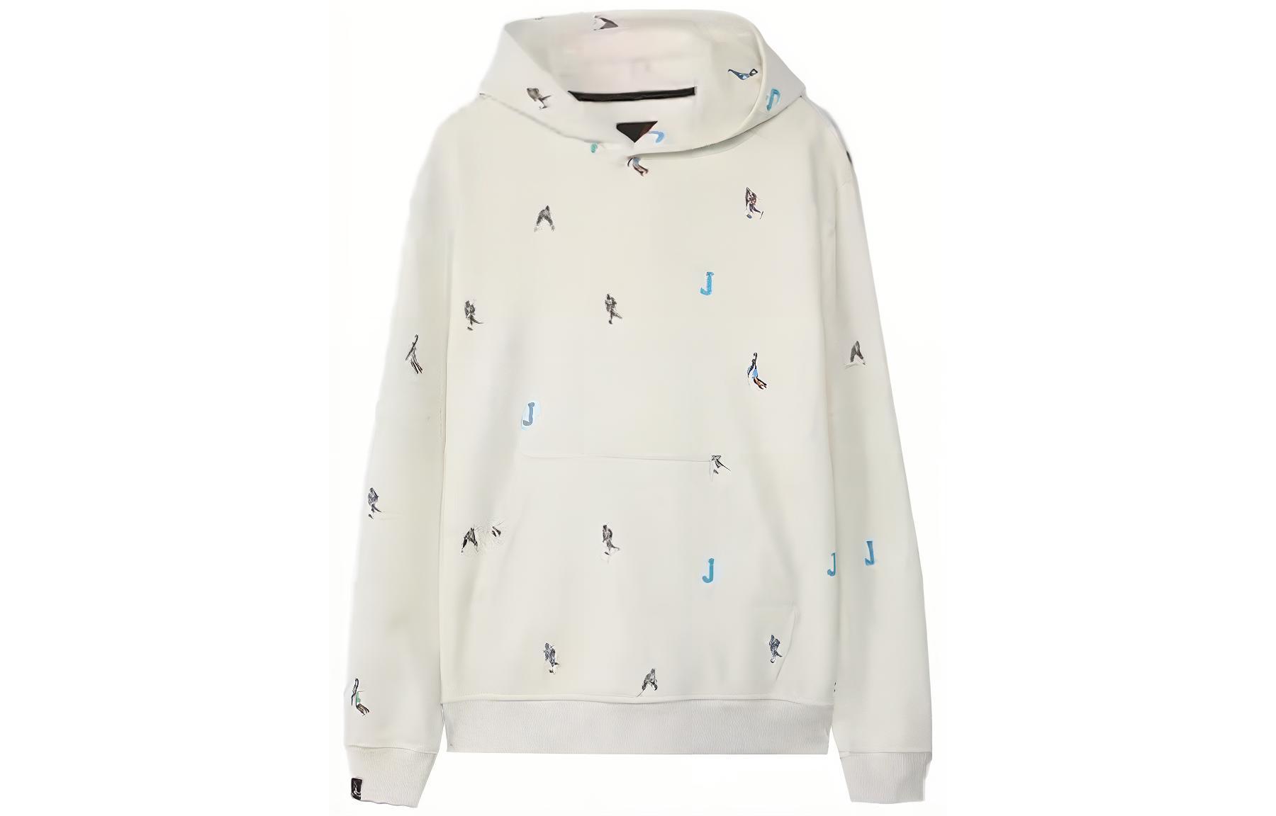 Jordan All-Over Logo Hoodie Beige () DC9707-141