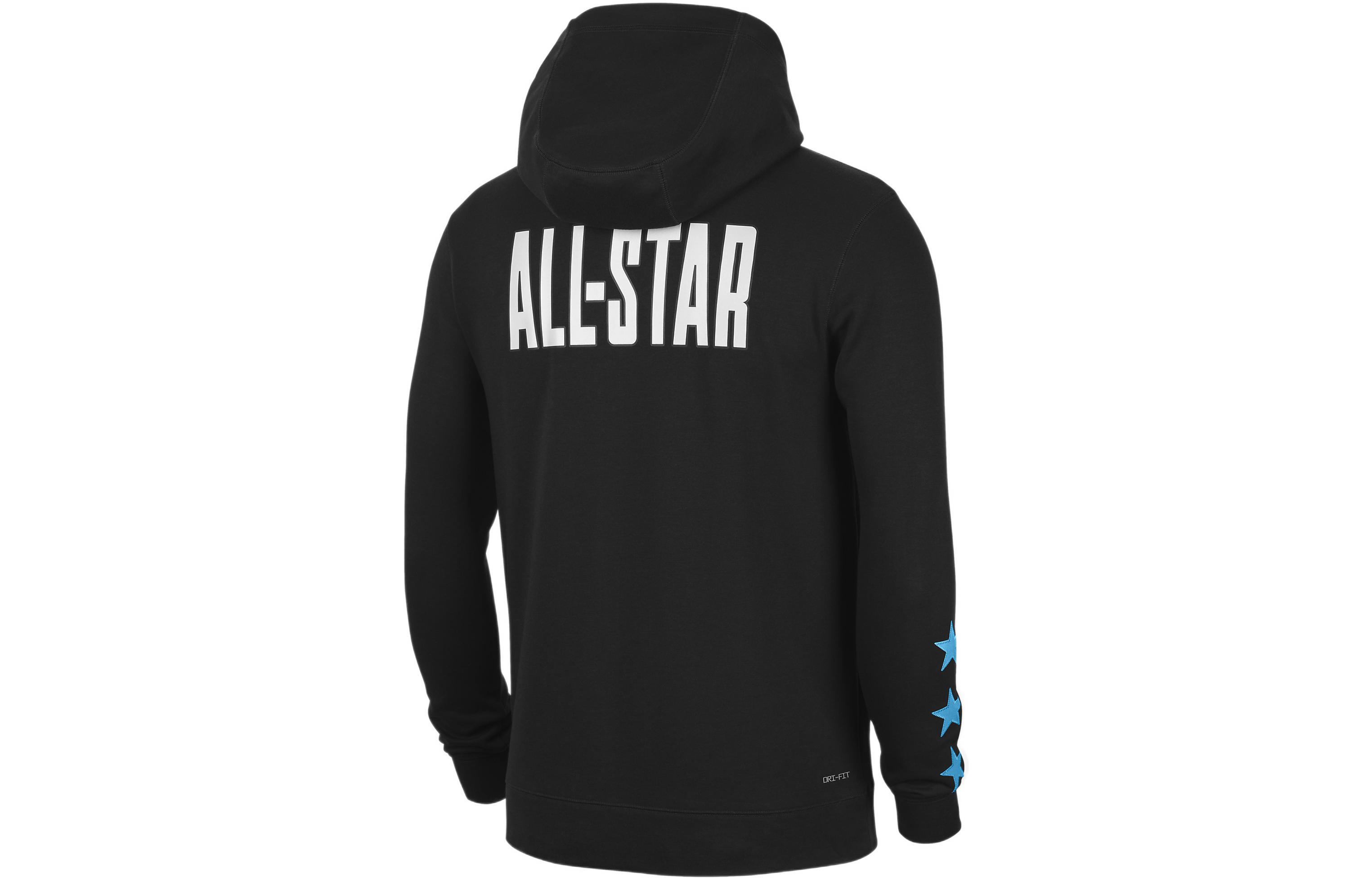 Jordan All-Star Edition Black Hoodie Jacket Casual Sportswear DH9536-010 圖 3