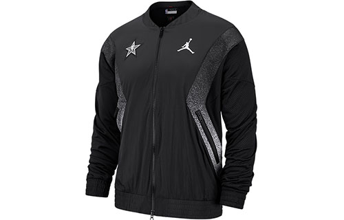 Jordan All Star Game Charlotte Warm-up Jacket Black AJ8954-010