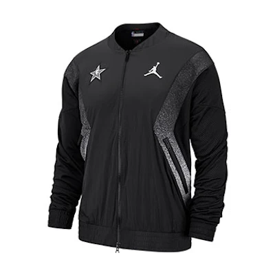 Jordan All Star Game Charlotte Warm-up Jacket Black AJ8954-010