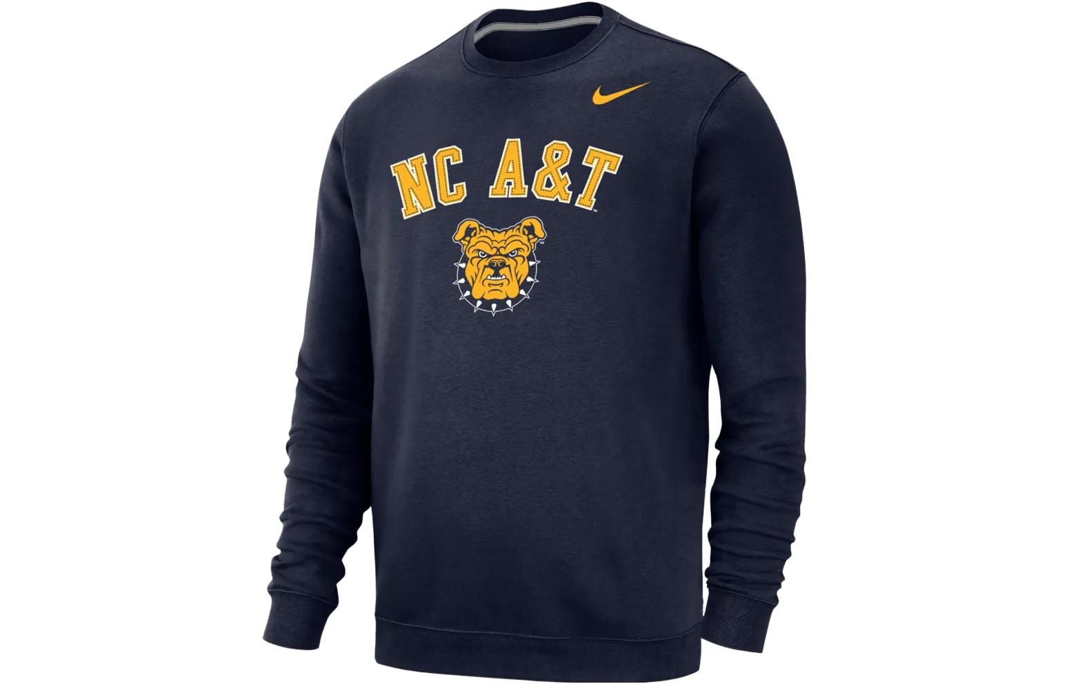 Jordan Alphabet Animal Logo Print Pullover Sweatshirt Navy Blue () M33778P103H-NCA