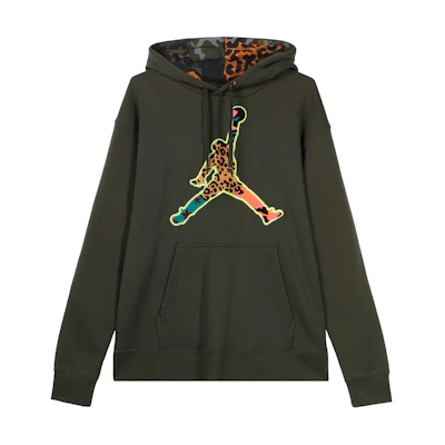 Jordan Animal Instinct Knit Hoodie Green () CU1692-355
