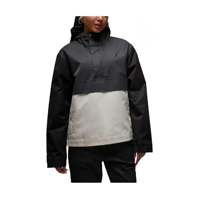 Jordan Anorak Colorblock Hoodie Embroidered Jacket Unisex - Dark Smoke Grey FN0613-070