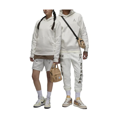 Jordan Artist Series by Umar Rashid Back Letter Graphic Hoodie Unisex White DX9706-030