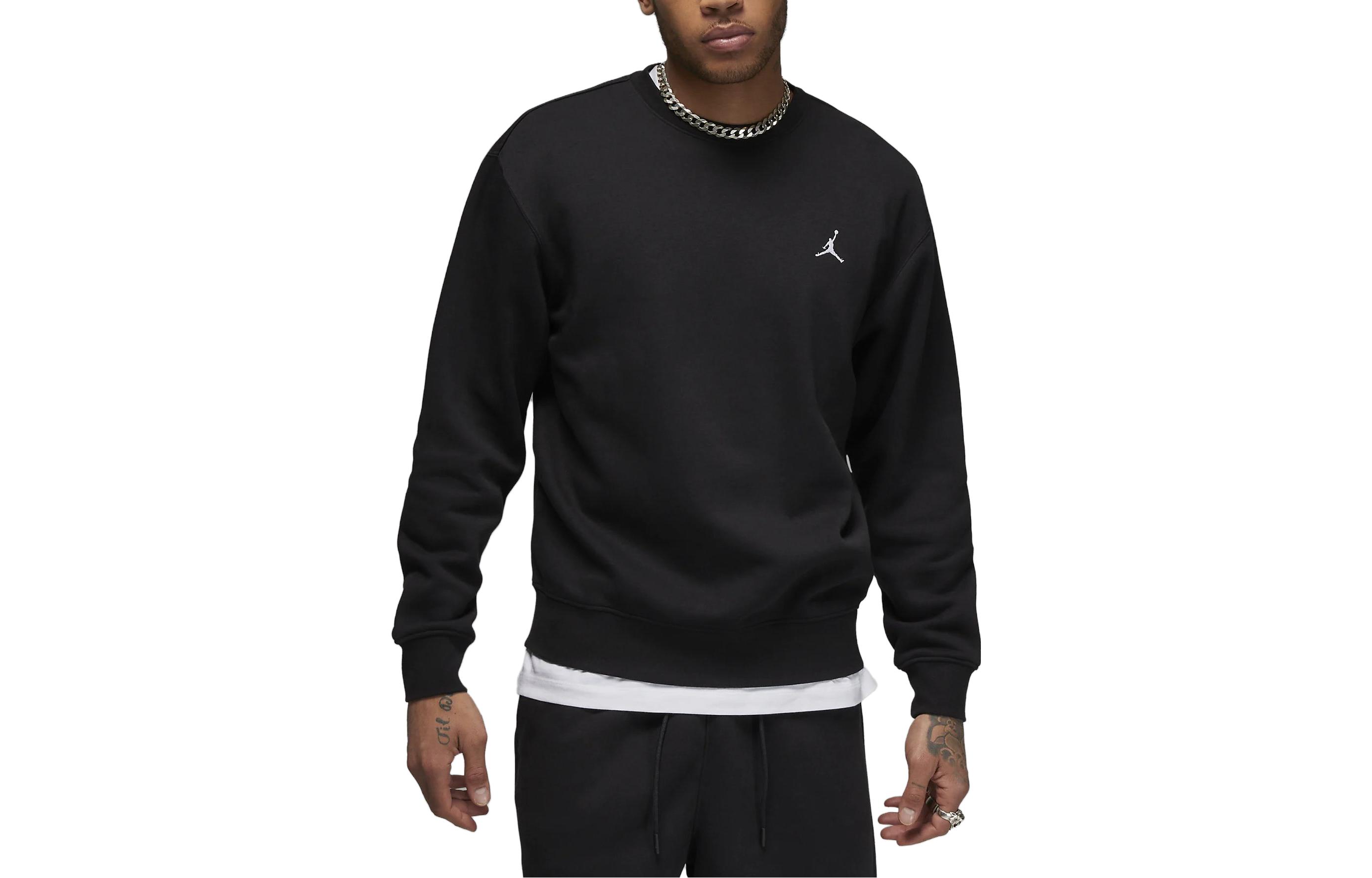 Jordan AS MJ Solid Logo Crewneck Sweatshirt Black () FJ7777-010
