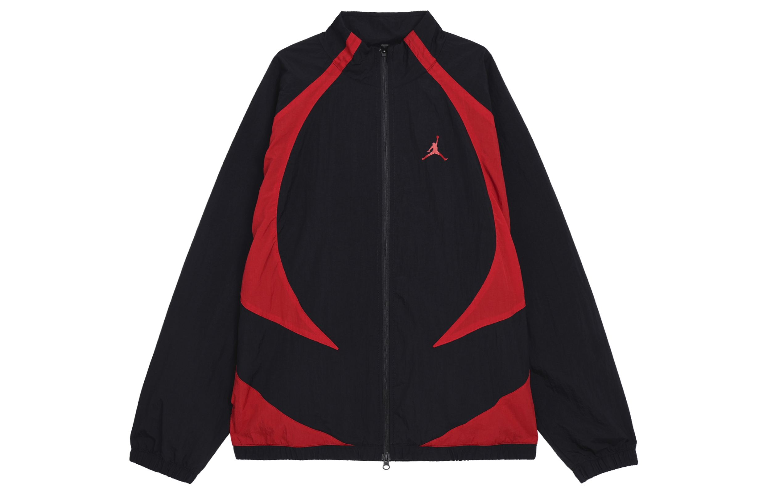 Jordan Awake NY Fitted Patchwork Zip-Up Jacket Black () DX9368-013
