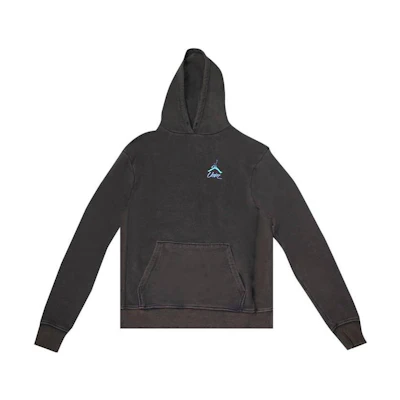 Jordan Back Print Long Sleeve Hoodie Black CT6492-010