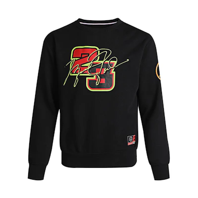 Jordan Basketball Graphic Crewneck Fleece Sweatshirt Black DD3877-010