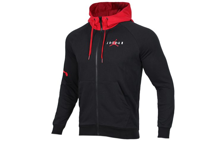 Jordan Basketball Knit Hoodie Jacket Black AR4736-010