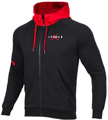 Jordan Basketball Knit Hoodie Jacket Black AR4736-010 Buy Jordan Basketball Knit Hoodie Jacket Black AR4736-010