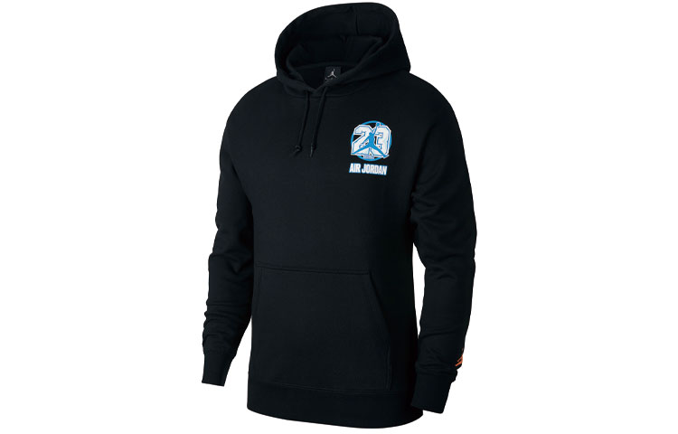 Jordan Beijing Logo Print Hoodie Black CW8618-010