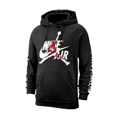 Jordan Black Alphabet Hoodie Long-Sleeve Sweatshirt DH9504-010