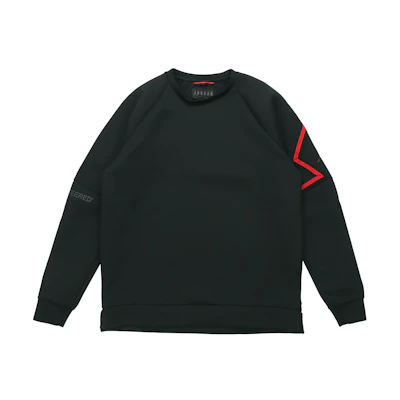 Jordan Black Crewneck Logo Sweatshirt 939945-010