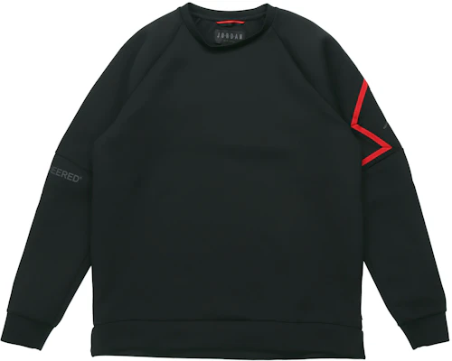 ジョーダン ブラック クルーネック ロゴ スウェットシャツ 939945-010 Order ジョーダン ブラック クルーネック ロゴ スウェットシャツ 939945-010