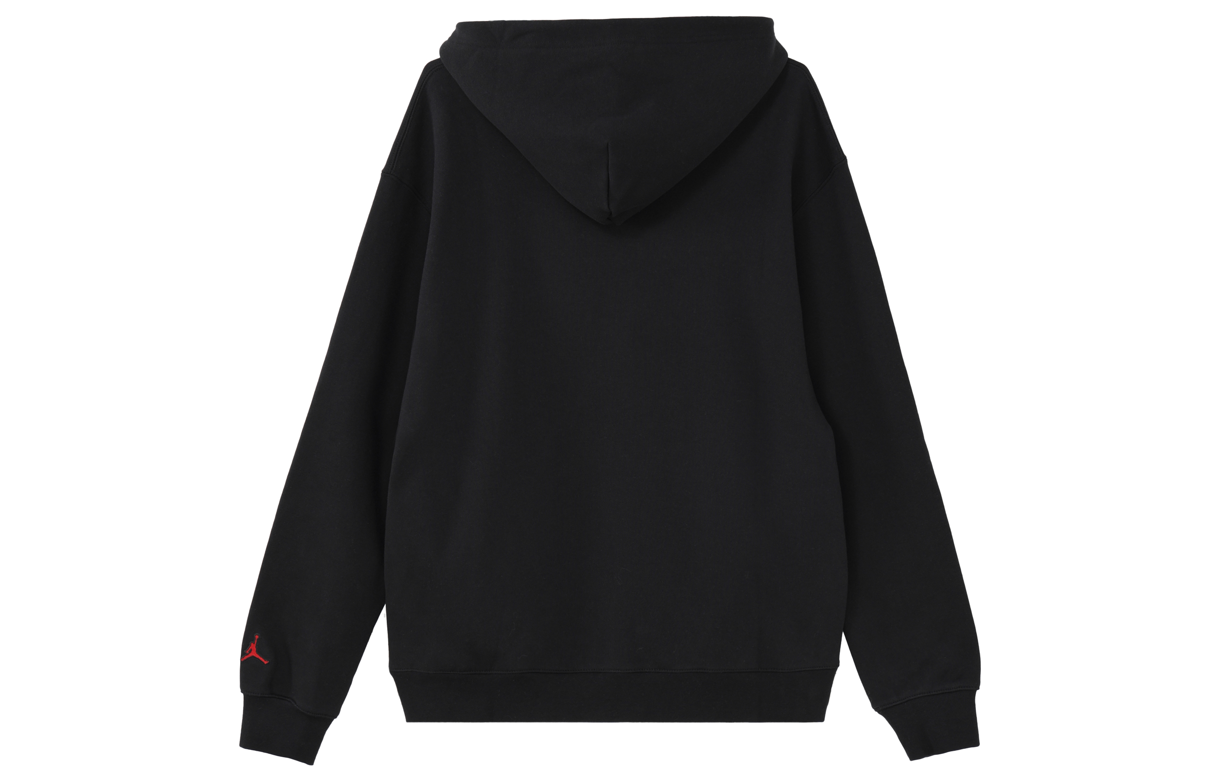 Jordan Black Fleece Pullover Hoodie with Basketball Print DC9714-010 圖 3