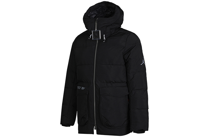 Jordan Black Hooded Down Jacket CK6662-010