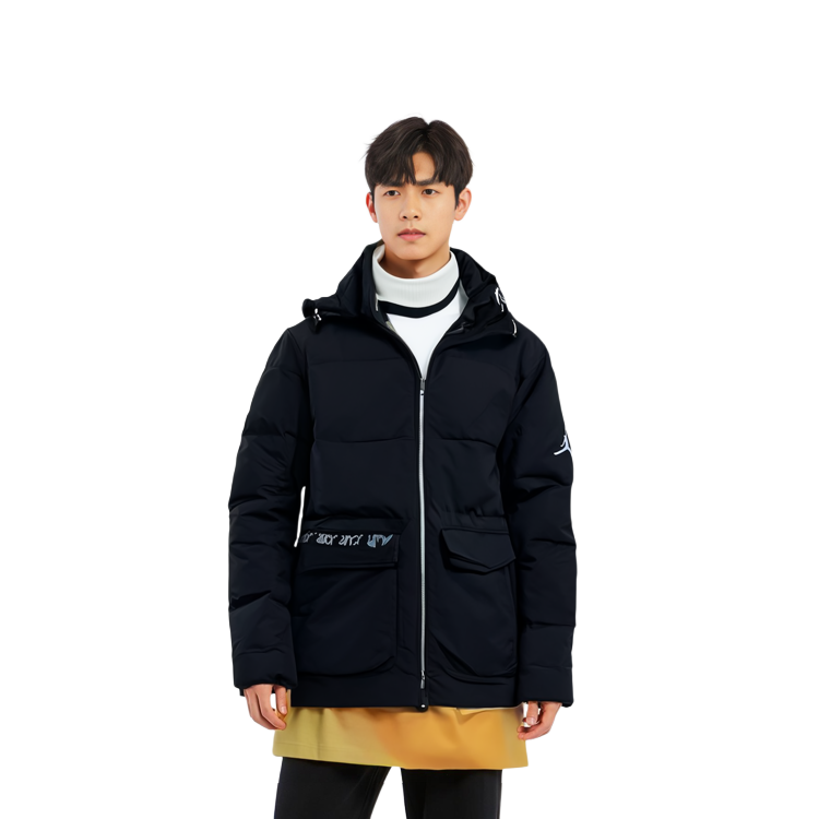 Purchase Jordan Jaket Hitam Hoodie Bulu Tebal. CK6662-010