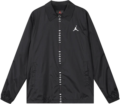乔丹黑色长袖拉链字母标志设计夹克 DX9688-010 Order 乔丹黑色长袖拉链字母标志设计夹克 DX9688-010
