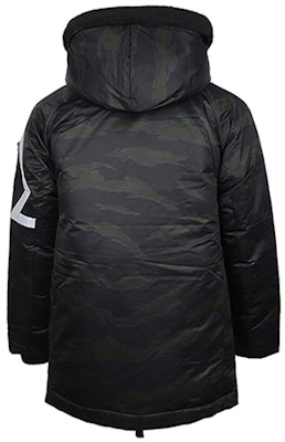 乔丹黑色中长款连帽羽绒冬季外套 AA1952-011 Lookbook 乔丹黑色中长款连帽羽绒冬季外套 AA1952-011