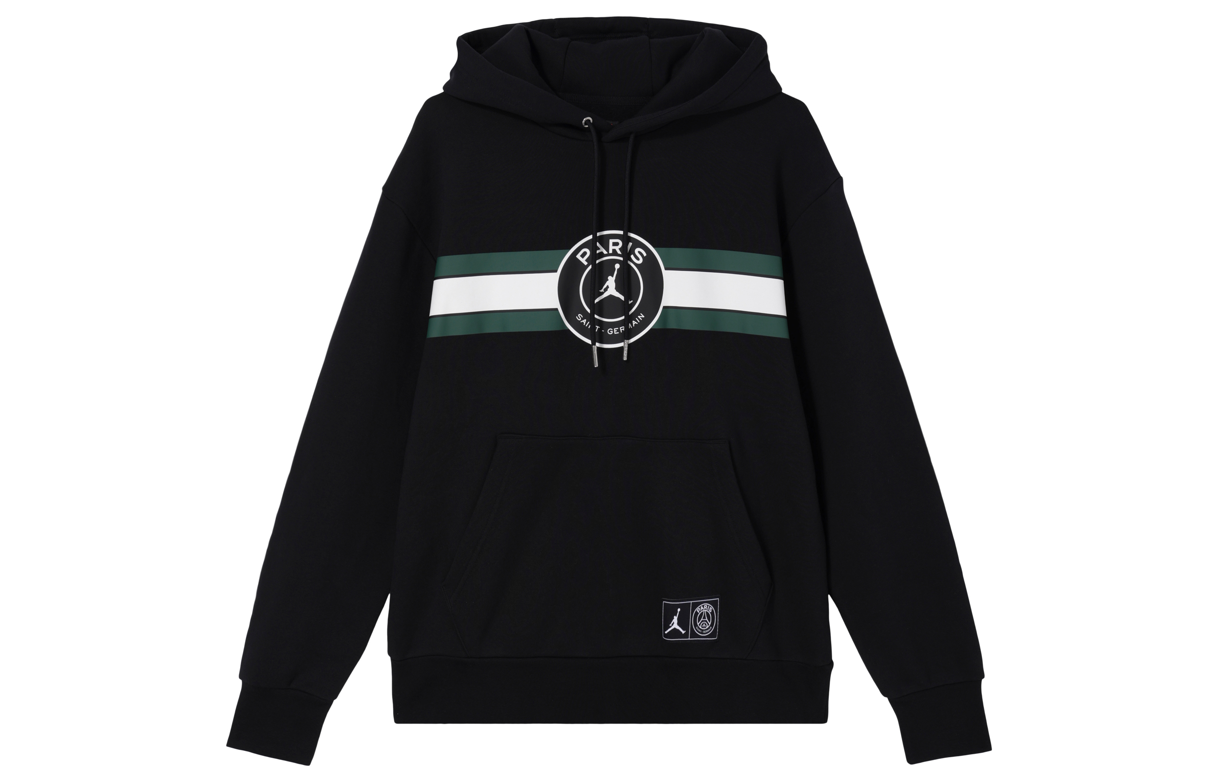 Jordan Black Pullover Hoodie Thickened Fleece DJ3929-010