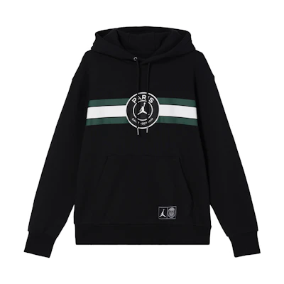 Jordan Black Pullover Hoodie Thickened Fleece DJ3929-010