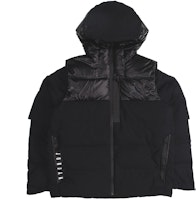 Jordan Black Winter Insulated Basketball Hooded Down Jacket 924676-010 Jordan Black Winter Insulated Basketball Hooded Down Jacket 924676-010