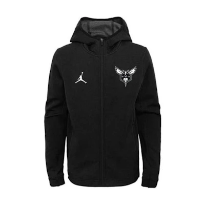 Jordan Brand Charlotte Hornets Track Basketball Jacket Black 940865-010
