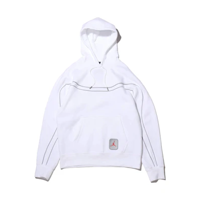 Jordan Brand MJ Legacy AJ6 Pullover Hoodie Striped Colorblock White CU1669-100