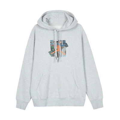 Jordan Brand UNDFTD Capsule Logo Hoodie Ash Grey ( Asia Edition) DX4300-050